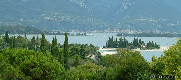 The Bresciana Coast lake Garda