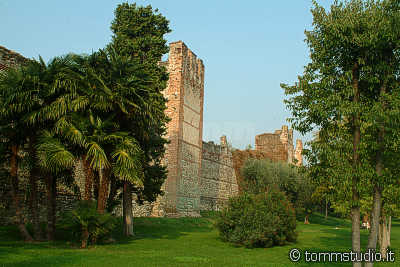 Het kasteel van Lazise Gardameer