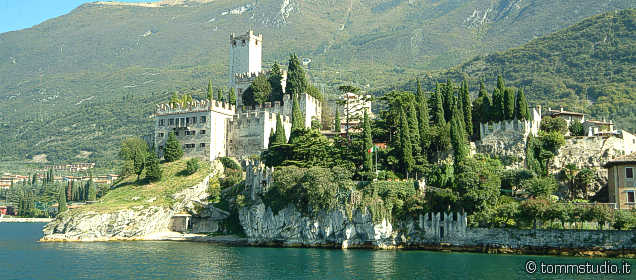 Il castello di Malcesine lago di Garda