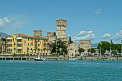 The castle of Sirmione lake Garda